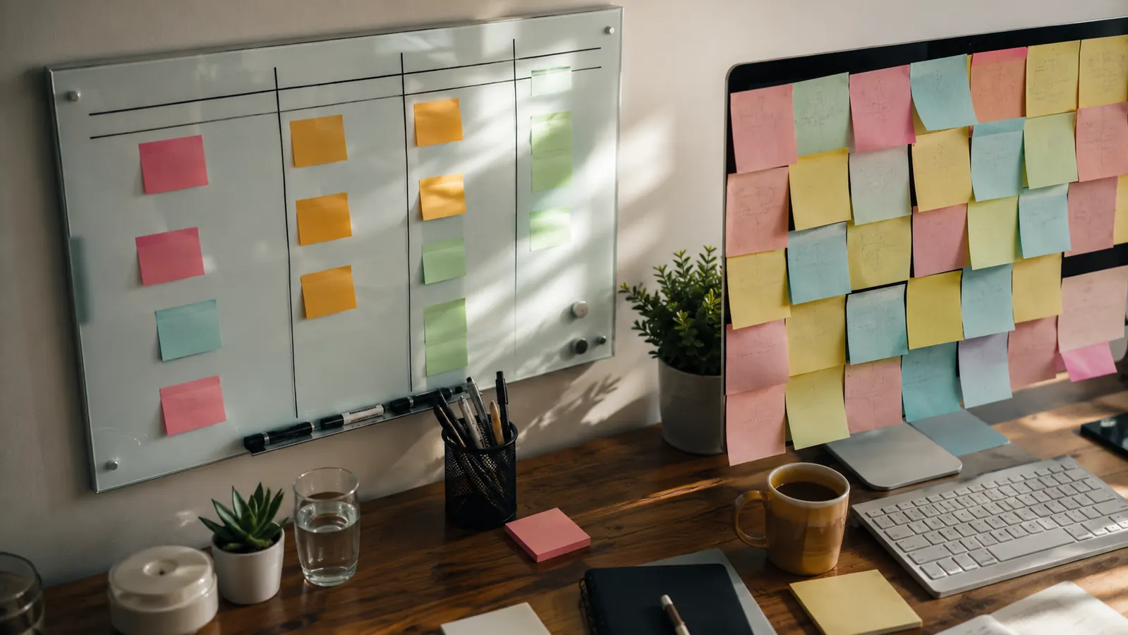 Desktop Whiteboard vs Sticky Notes: Which Keeps You Organized