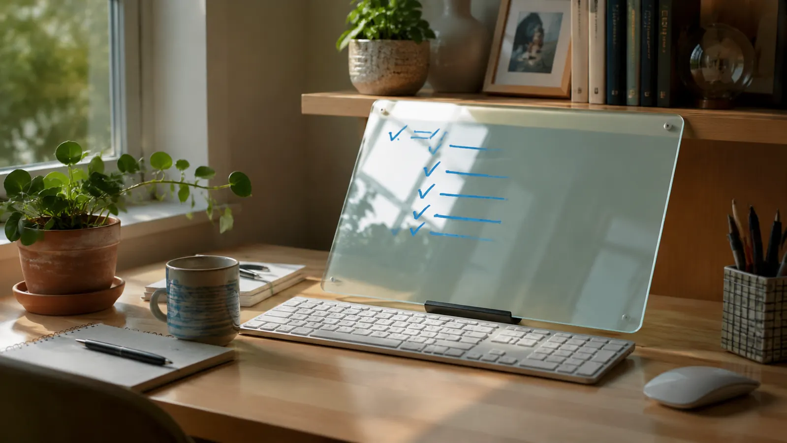 Quartet Glass Desktop Whiteboard Review: 4 Months of Daily Notes